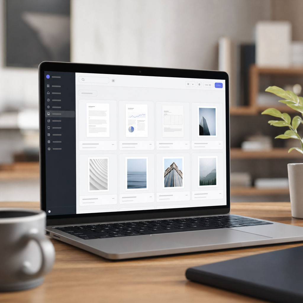 Bilingual digital asset library